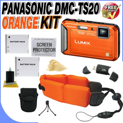 price Panasonic DMC-TS20O Bundle 7