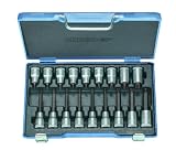Gedore ITX 19 LKP Schraubendreher-Satz 1/2 Zoll 18tlg Innen-Torx T20-60