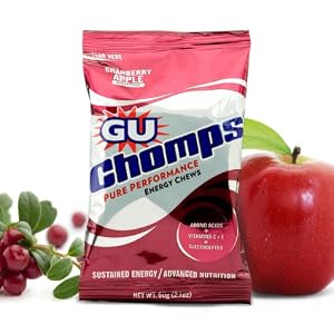 Gu Chomps, Cranberry Apple, 16-Count