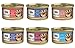 Nutro Max Cat Adult Canned Food 6 Flavor Variety Bundle: (2) Turkey & Chicken Liver, (2) Seafood & Tomato Bisque, (2) Duck, (2) Lamb & Turkey Cutlets, (2) Venison & (2) Salmon, 3 Oz Ea (12 Cans Total)