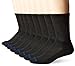 MediPEDS 8 Pair Diabetic Crew Socks with Non-Binding Top