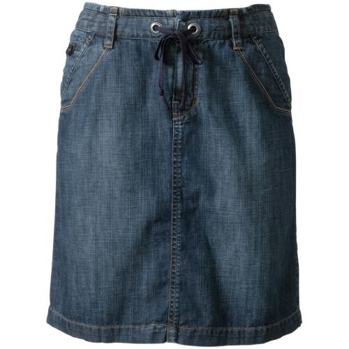 Lightweight Denim Skirt (Petite 4 Marine)