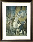 Battle of Constantine and Maxentius, Detail Framed Art Poster Print by Piero della Francesca, 24x31