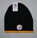 Pittsburgh Steelers Beanie Knit Hat Scully Cap 2 Tone