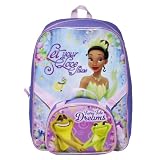 Kids' The Princess and the Frog Backpack with Detachable Lunch Kit - Purple