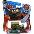 Disney / Pixar Cars Series 2 Sarge with Lenticular Eyes, 1:55 Scale
