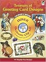 Treasury of Greeting Card Designs CD-ROM and Book (Full-Color Electronic Design Series)