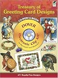 Treasury of Greeting Card Designs CD-ROM and Book (Full-Color Electronic Design Series)