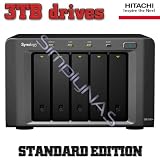 Synology DS1512+ 12TB (4 x 3TB HT) Integrated with Hitachi Deskstar 7K3000 (Desktop)