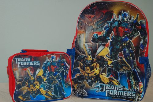 Licensed Transformers Dark of Lunch Bag