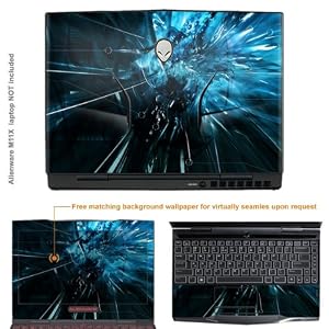 Protective Decal Skin Sticker for Alienware M11X case cover M11x-23