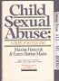 Child Sexual Abuse: A Hope for Healing