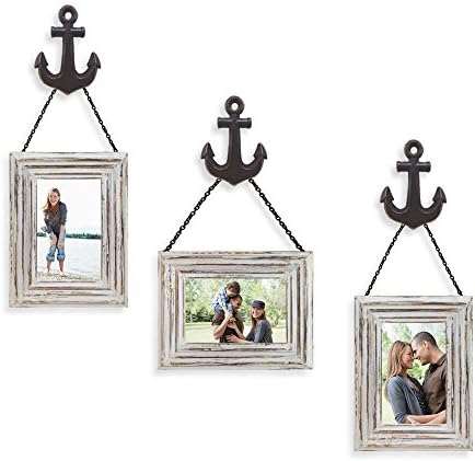Wall Solution 6-Piece Anchor Frame Set in White