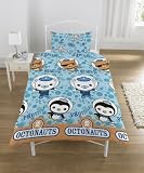 from Ready Steady Bed Octonauts Barnacles Single Rotary Duvet Cover With Pillow Case 137cm x 198cm