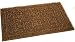 Clean Machine Six Panel 18-Inch by 30-Inch Doormat, Dark Brown