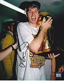 Toni Kukoc Autographed Chicago Bulls 8x10 Championship Photo