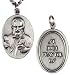"St. Jude Pray for Us". It Comes on a 24" Steel Endless Chain