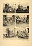 1907 Article American Country Architecture Decorative Landscaping William Price - Original Print Article