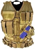 VISM by NcStar Tactical Vest/Digital Camo Acu (CTV2916D)