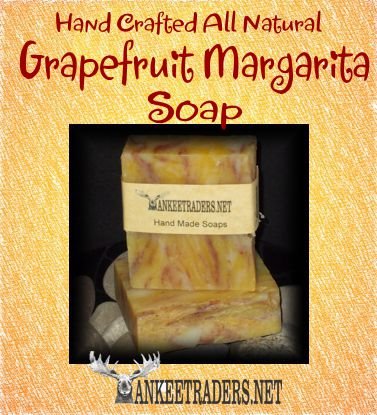 Grapefruit Margarita Soap Scented 2 Bars