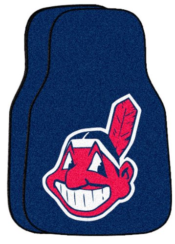 Cleveland Indians MLB Car Floor Mats (2 Front)
