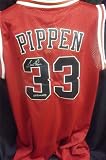 Scottie Pippen Autographed Jersey Chicago Bulls Nba