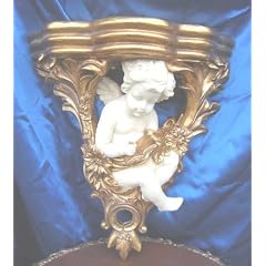 xx Wundersch�nee Engel Wandkonsole xx Konsole xx Angel Skulptur xx Figur xx Engelfigur xx Amor xx Putte xx net05