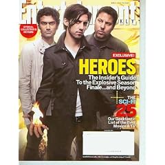 Entertainment Weekly May 11 2007 Heroes Sendhil Ramamurthy, Milo Ventimiglia, Greg Grunberg #3 of 5 (#933)