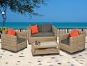 Rattan Sitzgruppe "Accra" von aniba