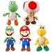Nintendo Mario Bros Plush Series 2 - 6'' Plush Figure (Set of 5) [Toy]