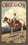 Northwest Art Mall 11" x 17" Poster Oregon Summer Cowgirl by Paul A. Lanquist