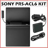 Sony PRS-ACL6 Digital Reader Touch Edition Cover with Light + Sony Digital Reader AC Adapter