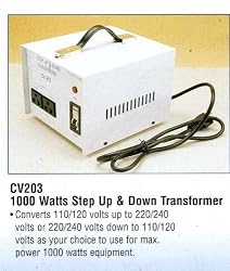 1000 Watts Step Up & Down Transformer