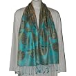 Mens Silk Scarf Gift for Him Handmade In India 12 x 60 inches