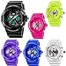 Unisex Fashion Sport Watch Analog/Digital Water Resist Dual Time Multifunction Alarm Led Wristwatch 0966