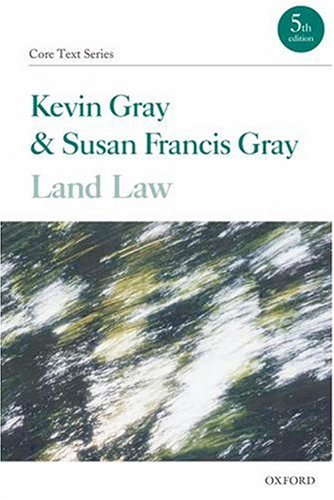 City Travel Guides Discounted  Search : Land Law (Core Texts Series)