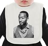 Famous Rnb Soul Hip Hop Artist Vintage Portrait ネクタイを有する有機ビブ Medium