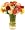 Mini-Ranunculus Flower Bouquet - 30 Stems - Free Fast Shipping - Fresh Cut from California