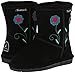 BEARPAW Buttercup Toddler Boot (Toddler/Little Kid),Black,12 M US Little Kid