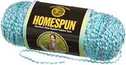 Lion Brand Yarn 790-329 Homespun Yarn, Waterfall