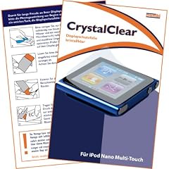 mumbi Displayschutzfolie iPod NANO Schutzfolie Displayschutz "CrystalClear" unsichtbar