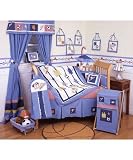 Star Player 6 Piece Crib Bedding Set