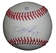 David Herndon Autographed ROLB Baseball, New York Yankees, Philadelphia Phillies, Proof Photo