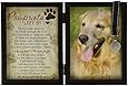 Pawprints Memorial Pet Tag Frame - Pawprints Left By You