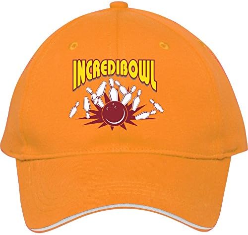 Male/female Bowling - Incredibowl Sport Snapback Hat Baseball Cap For Summer Day Wearyellow Cotton Kristicastil