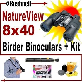 Bushnell Natureview 8x40 Birder Binocular + Accessory Kit by Bushnell