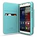 Cellto Premium Moto X Wallet Case with HD Screen Protector [Slim Ultra Fit] (Seafoam Green) Diary Cover w/ID Pocket (1st Generation)