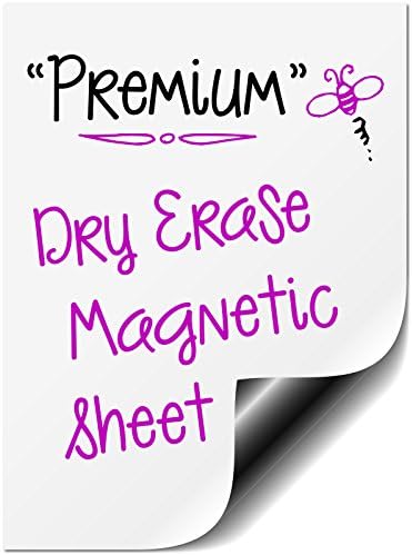 Bigtime Magnetic 16" Dry Erase Message Board for Refrigerator Use as a Horizontal or Vertical Whiteboard Weekly Planner Calendar Fridge Magnet. Also Great as a Meal, Grocery, To Do or Chore List.