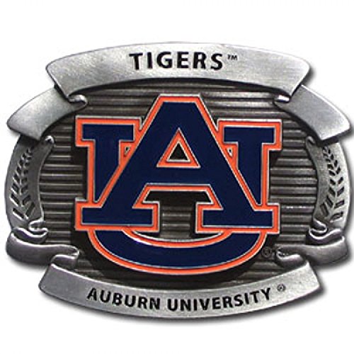 AUBURN TIGERS NCAA OVERSIZED BELT BUCKLE