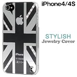 iDress iPhone4・4S専用 ジュエリーカバー ユニオンジャック　i4S-30 ジュエリーショップ